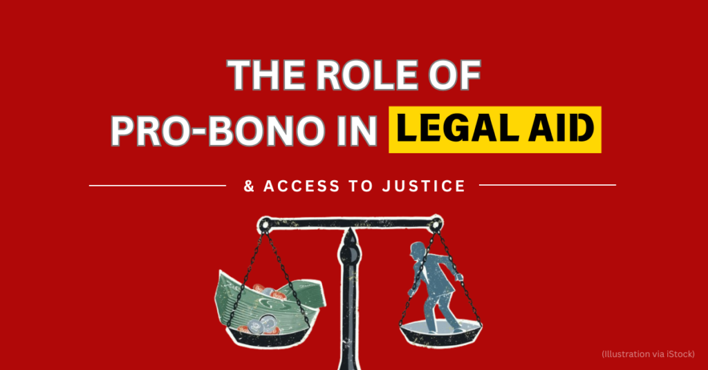 The role of pro-bono in legal aid and access to justice